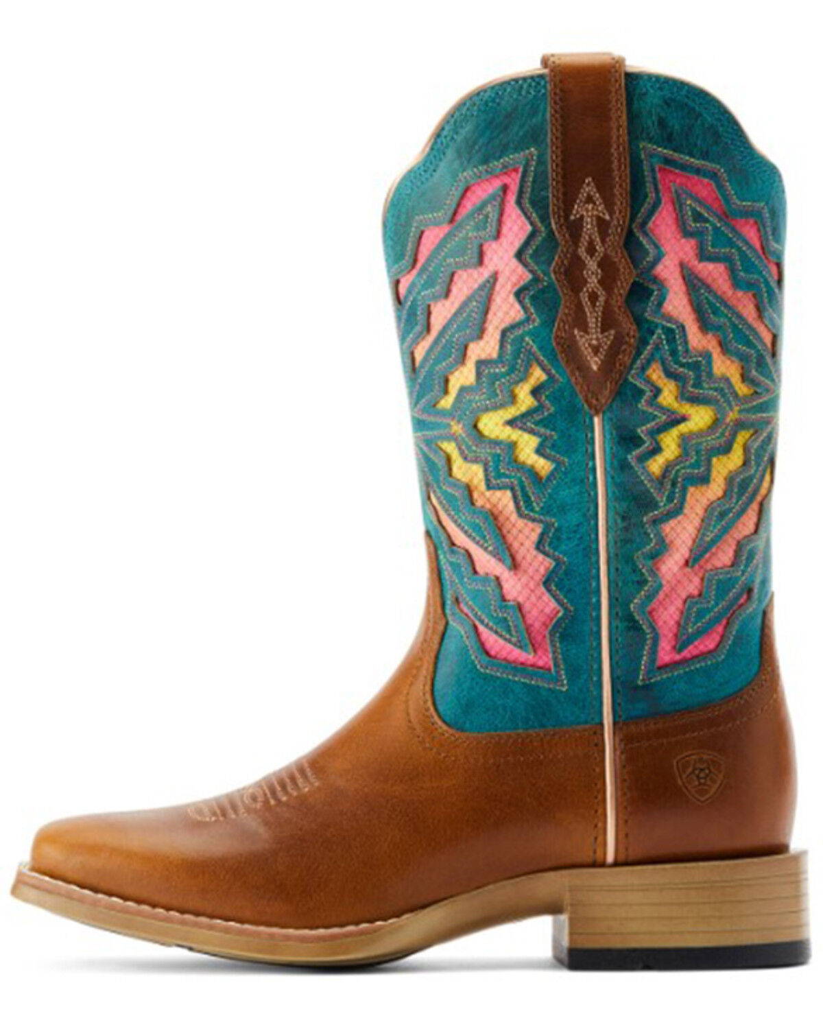 Image #2 - Ariat Women's Laney VentTEK™ 360° Western Boots - Broad Square Toe, Brown, hi-res