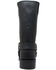 Image #3 - Ad Tec Women's 12" Harness Boots - Round Toe, Black, hi-res