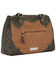 Image #2 - American West Women's Golden Tan Desert Wildflower Tote, Tan, hi-res
