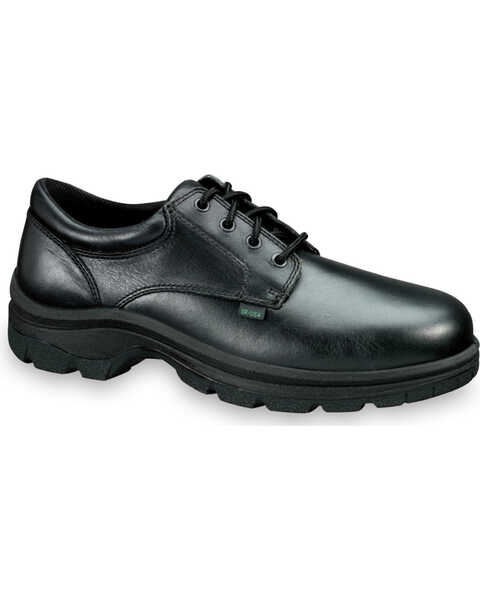 Image #1 - Thorogood Women's SoftStreets Postal Certified Oxfords, Black, hi-res