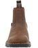 Rocky Men's Legacy 32 Twin Gore Western Work Chelsea Boots - Square Toe , Dark Brown, hi-res