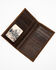 Image #3 - Cody James Men's Americana Leather Checkbook Wallet, Brown, hi-res