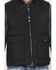 Image #3 - Pendleton Men's Outdoor Reversible Striped Vest, Black, hi-res