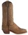 Abilene Women's Oiled Cowhide Western Boots - Square Toe, Olive, hi-res