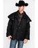 Image #1 - Outback Trading Co. Men's Short Oilskin Duster, Black, hi-res