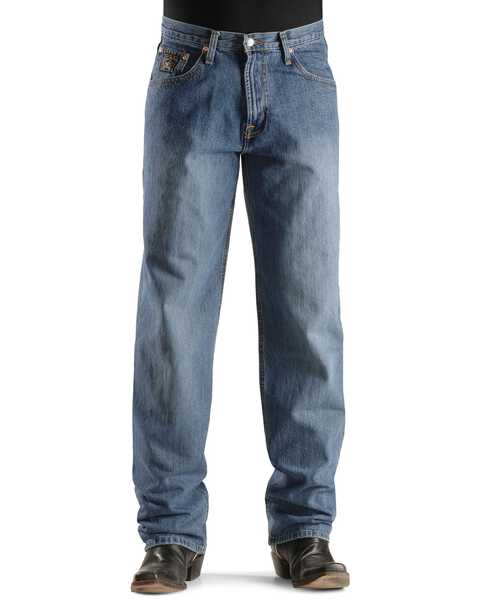Cinch Jeans - Black Label Relaxed Fit - 38" Tall Inseam, Midstone, hi-res