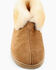 Minnetonka Men's Sheepskin Ankle Boots - Round Toe, Tan, hi-res
