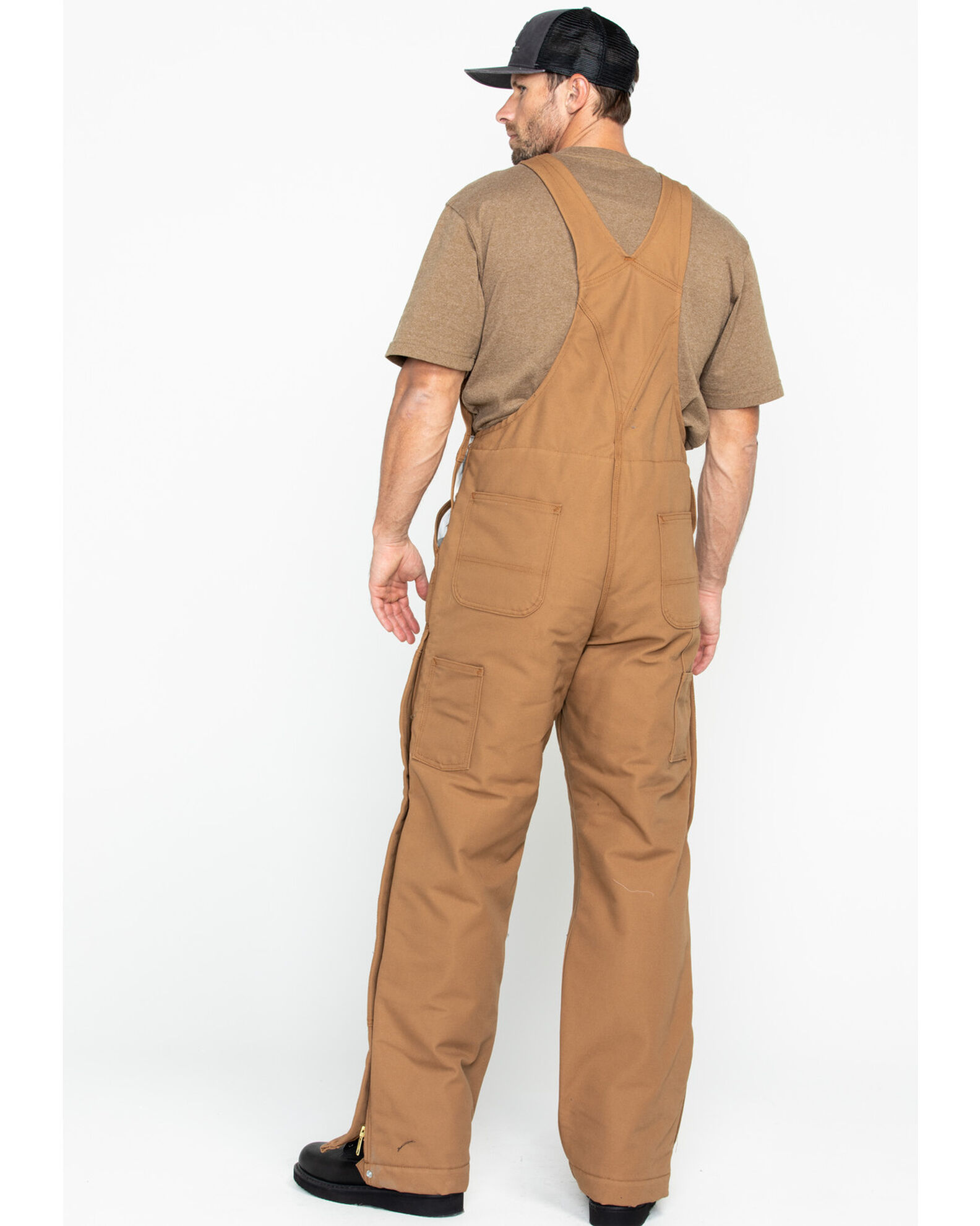 Carhartt Men s FR Duck Quilt Lined Bib Overalls Sheplers