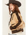 Image #2 - Double D Ranch Women's Studded Duttons Jacket , Tan, hi-res