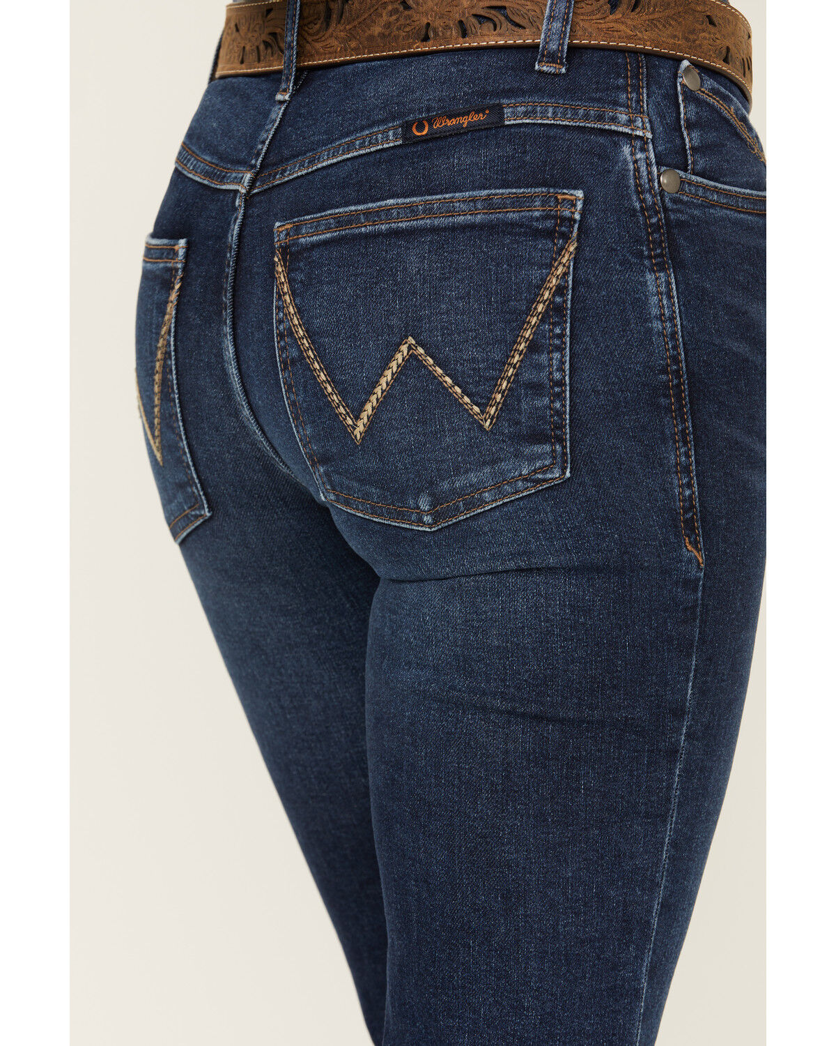 Image #4 - Wrangler Women's Willow Medium Wash Mid Rise Ultimate Riding Bootcut Jeans, Medium Wash, hi-res