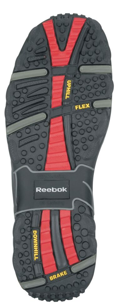 Reebok Men's Tiahawk Sport Hiker Waterproof Work Boots - Composite Toe, Black, hi-res