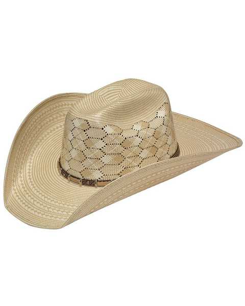Twister 10X Shantung Bonanza Straw Cowboy Hat, Tan, hi-res