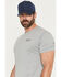 Image #3 - Troll Co Men's Headstrong Short Sleeve Graphic T-Shirt, Heather Grey, hi-res