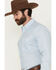 Image #2 - Wrangler Men's 20X Geo Print Long Sleeve Snap Stretch Western Shirt - Tall, White, hi-res
