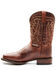 Image #3 - Dan Post Men's Performance Boots - Broad Square Toe , Brown, hi-res