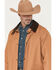 Image #2 - Outback Trading Co Men's Canvas Duster, Camel, hi-res