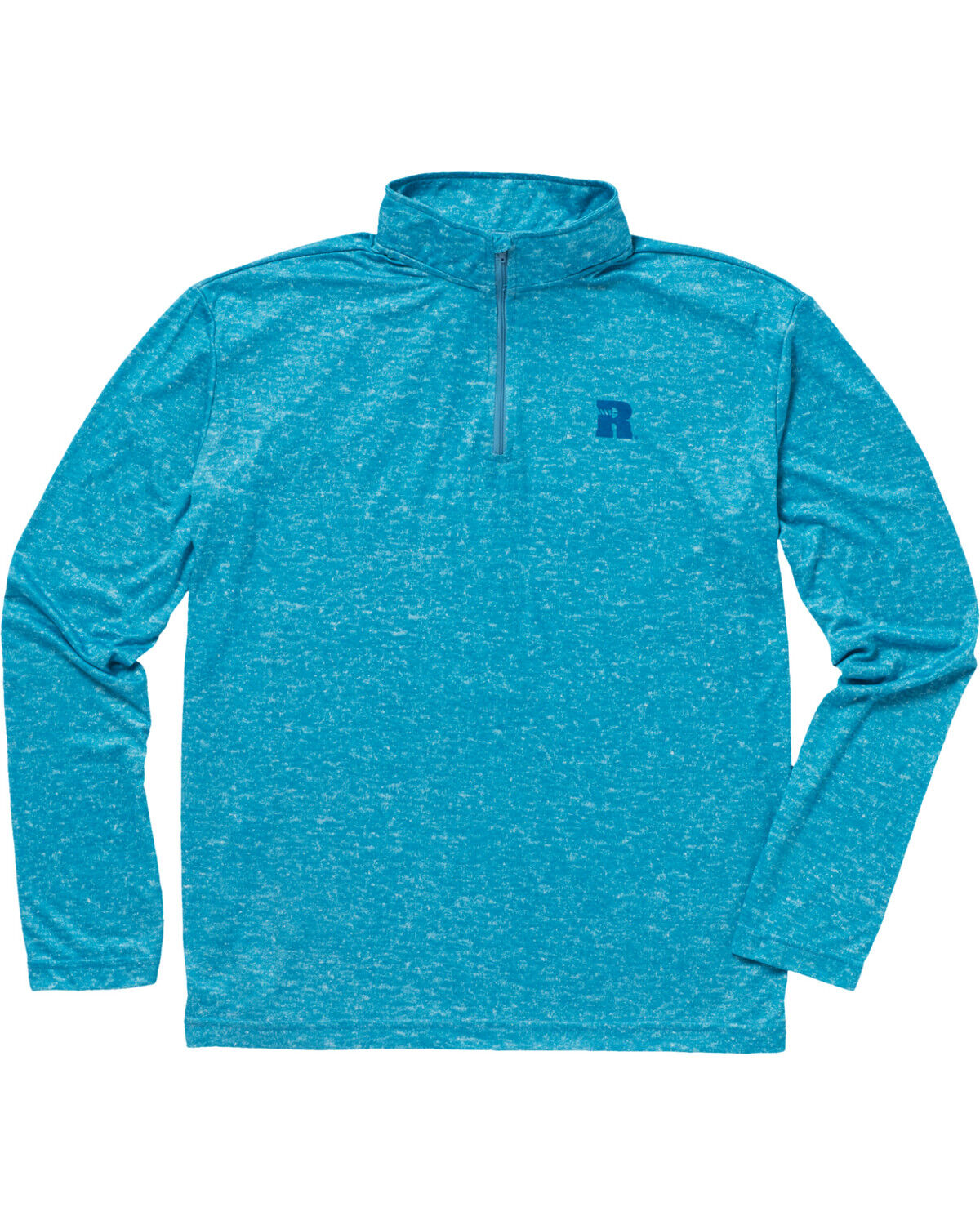 Image #1 - Wrangler Riggs Men's Workwear 1/4 Zip Pullover - Big & Tall, Bright Blue, hi-res