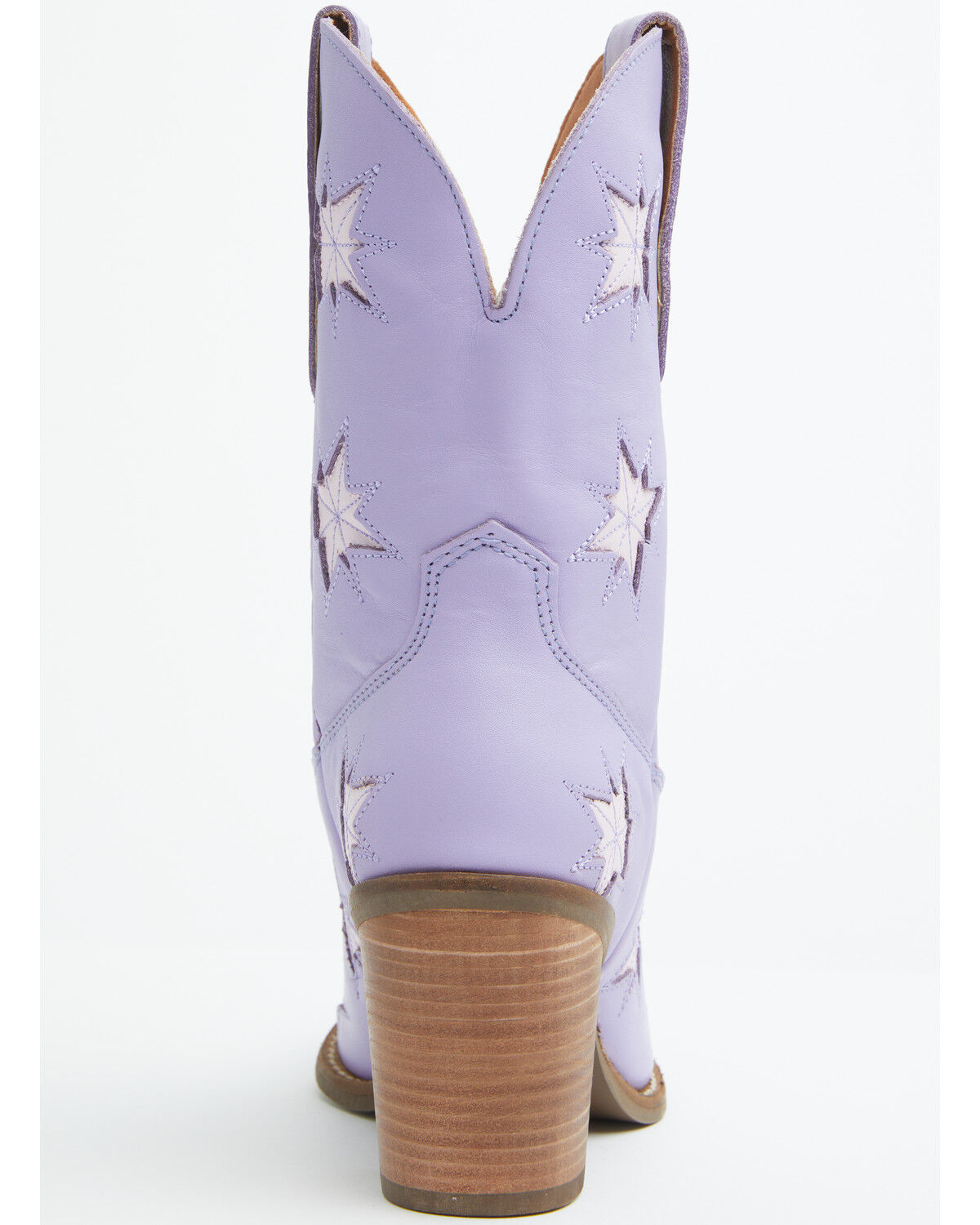 Image #5 - Dingo Women's Starburst Western Booties - Round Toe, Purple, hi-res