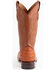 Image #5 - Ferrini Men's Dakota Exotic Crocodile Western Boots - Broad Square Toe, Cognac, hi-res