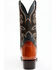 Image #5 - Dan Post Men's Eel Exotic Western Boots - Square Toe, Brown, hi-res