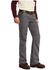 Image #1 - Ariat Men's Grey FR M5 Duralight Stretch Canvas Straight Work Pants - Big, Grey, hi-res