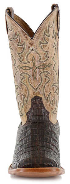 Image #4 - Cody James Men's Crackled Caiman Exotic Boots - Square Toe, , hi-res