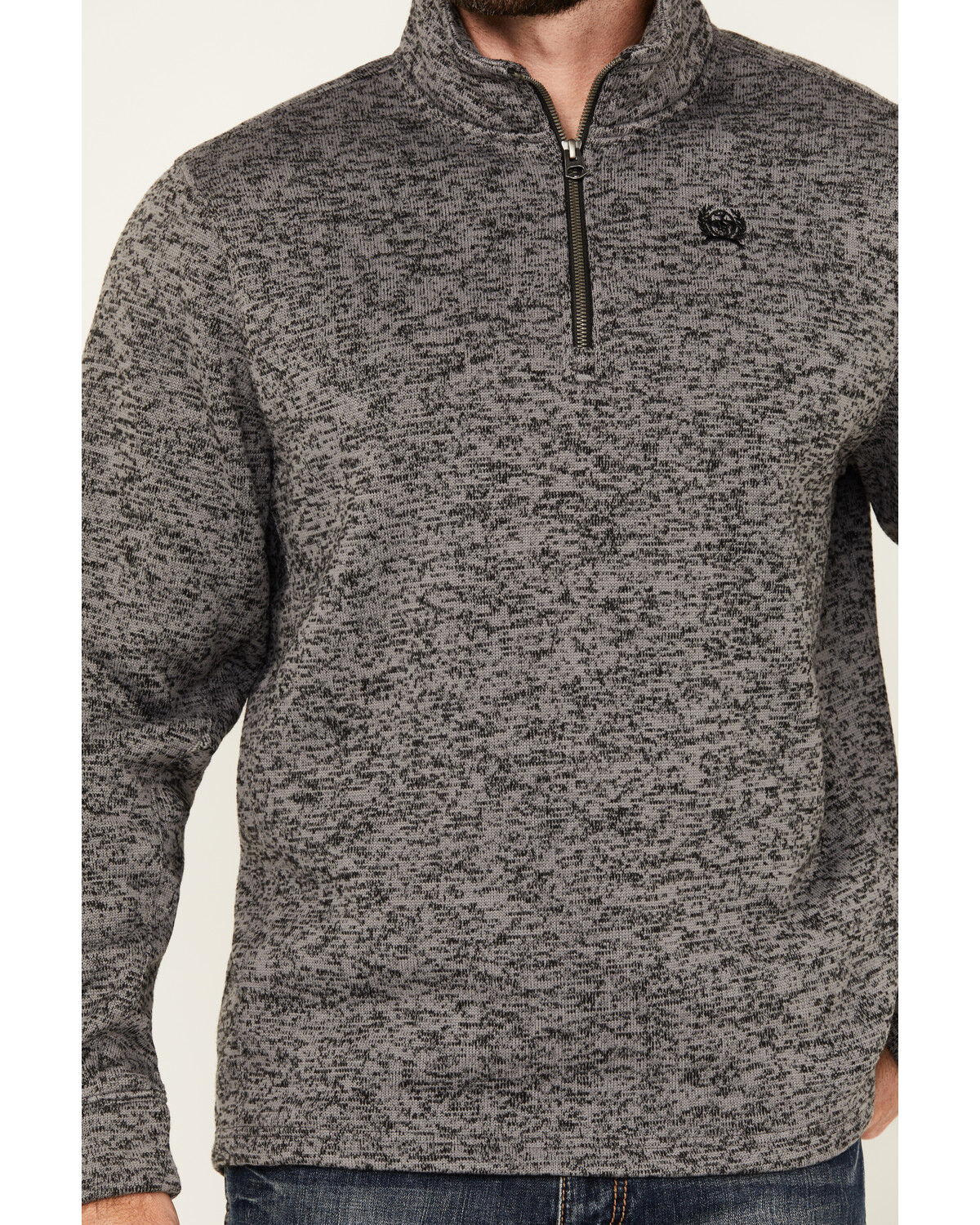 Image #3 - Cinch Men's 1/4 Zip Pullover, , hi-res