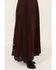 Image #2 - Shyanne Women's Lace Inset Maxi Skirt, Chocolate, hi-res
