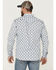 Image #4 - Moonshine Spirit Men's Bloom Floral Print Long Sleeve Snap Western Shirt, Light Blue, hi-res
