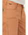 Image #2 - Hawx Men's FR Canvas Work Pants - Big, Brown, hi-res