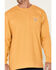 Image #3 - Carhartt Men's Loose Fit Heavyweight Long Sleeve Logo Pocket Work T-Shirt, , hi-res