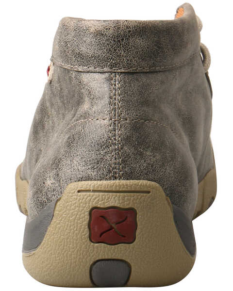 Image #4 - Twisted X Men's Driving Shoes - Moc Toe, Grey, hi-res