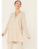 Image #2 - Free People Women's Around The Clock Jogger Sweatpants, Oatmeal, hi-res