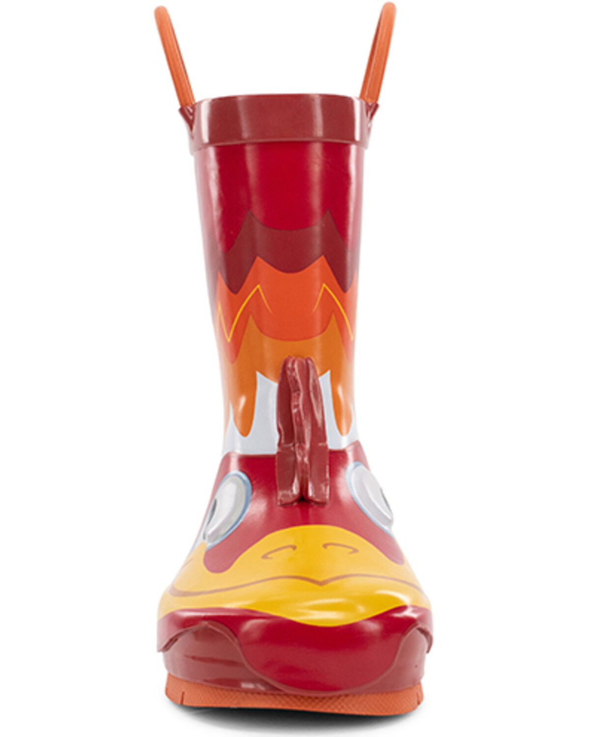 Image #4 - Western Chief Boys' Ritz Rooster Rain Boots, Red, hi-res