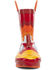 Image #4 - Western Chief Boys' Ritz Rooster Rain Boots, Red, hi-res