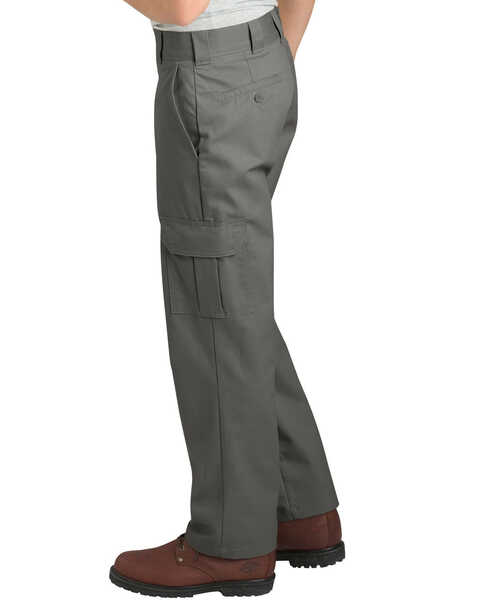 Image #4 - Dickies Men's Flex Regular Fit Straight Leg Cargo Pants, Dark Grey, hi-res