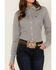Image #3 - Cinch Women's Printed Long Sleeve Button-Down Western Shirt, Cream, hi-res