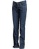 Image #2 - Lapco Women's FR Modern Fit Jeans - Straight Leg , Dark Blue, hi-res