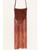 Image #2 - Idyllwind Women's Sevilla Macrame Crossbody Bag, Maroon, hi-res