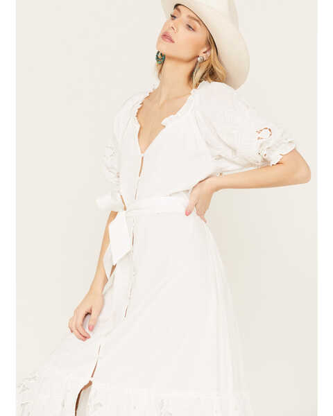 Image #3 - Cleobella Women's Marin Midi Dress, White, hi-res