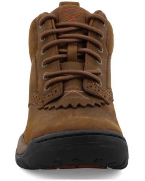 Twisted X Women's Kiltie Lace-Up Hiking Work Boot , Brown, hi-res