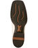 Image #5 - Ariat Women's Round Up Bliss Inlay Western Boots - Broad Square Toe, White, hi-res