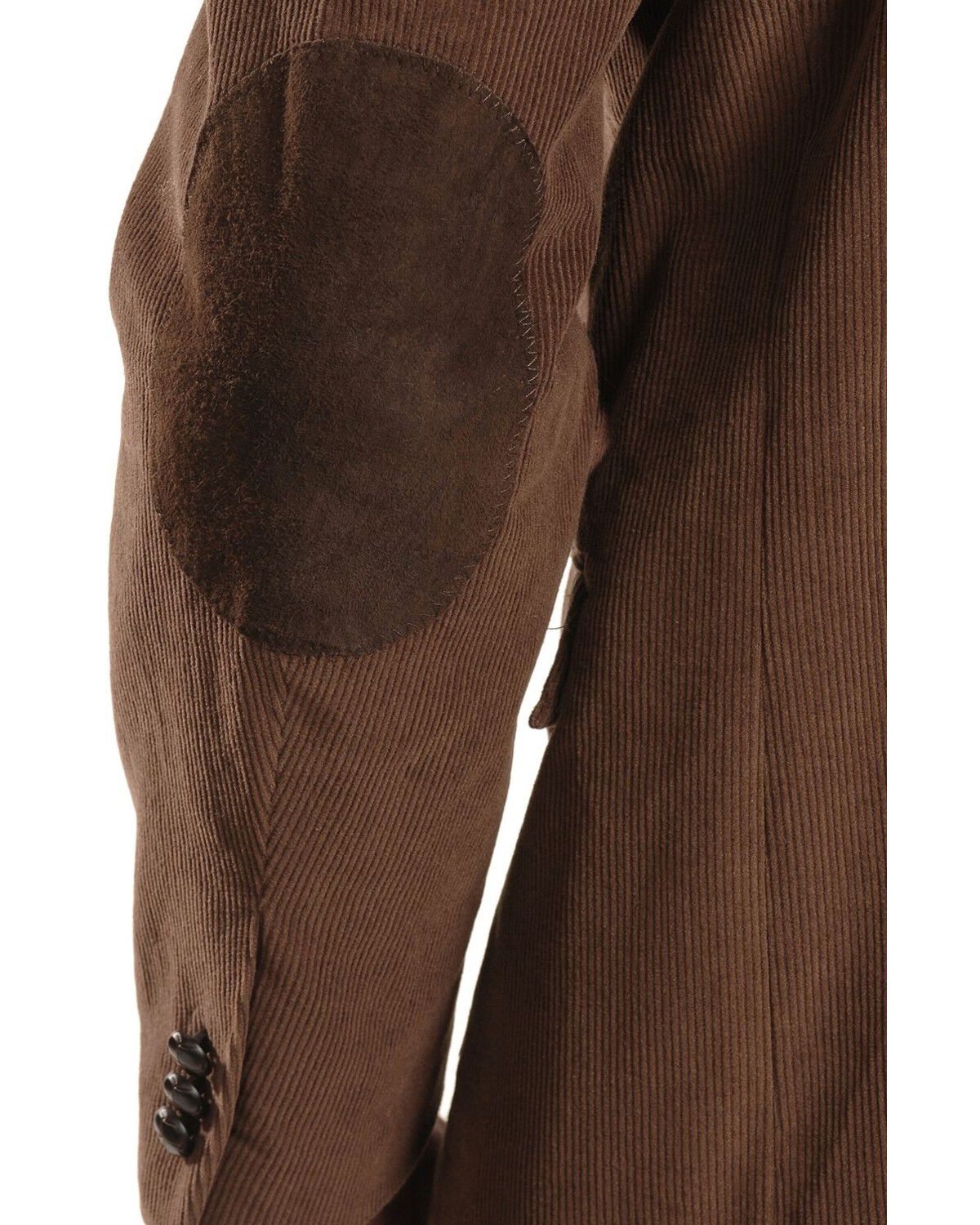 Image #2 - Circle S Corduroy Sportcoat - Short, Reg, Tall, Chestnut, hi-res