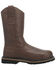 Image #2 - Laredo Men's Rake Western Work Boots - Steel Toe, Brown, hi-res