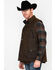 Outback Trading Co Men's Magnum Fleece Lined Oilskin Vest, Bronze, hi-res