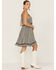  Molly Bracken Women's Floral Back Tie Dress, Navy, hi-res