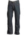 Image #1 - Lapco Men's FR Dark Wash Modern Fit Bootcut Work Jeans - Big, Dark Blue, hi-res