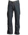 Image #1 - Lapco Men's FR Dark Wash Modern Fit Bootcut Work Jeans - Big , Dark Blue, hi-res