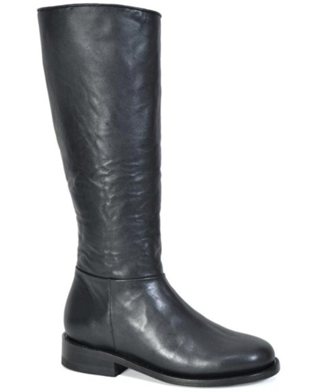 Image #1 - Stetson Women's Lana Tall Boots - Round Toe, Black, hi-res