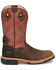 Justin Men's Dalhart Waterproof Western Work Boots - Nano Composite Toe, Brown, hi-res